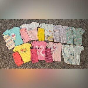 Girl’s Summer Pajama Lot